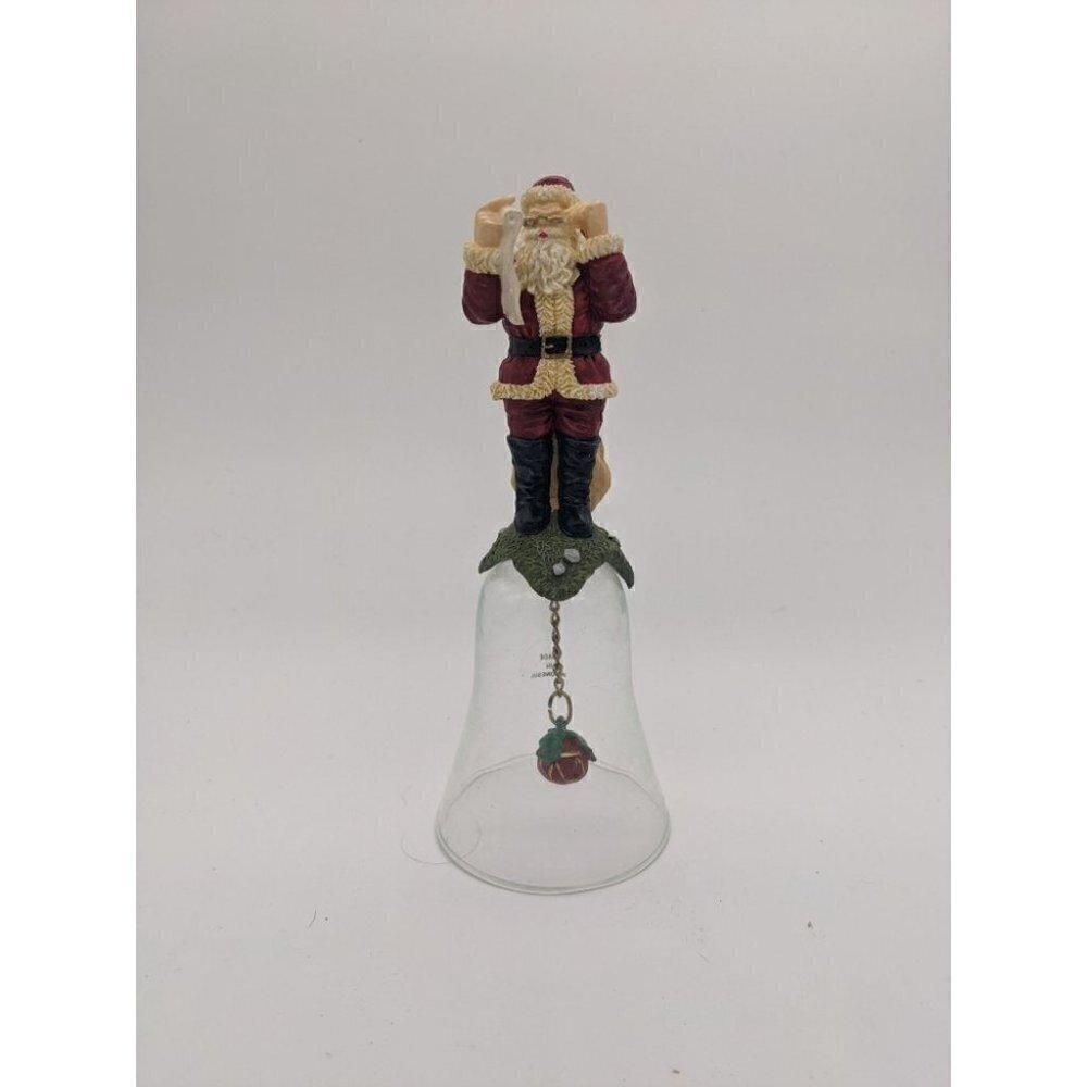 Christmas Thru The Ages Novelina Modern Santa Bell Style CTA406 Vintage